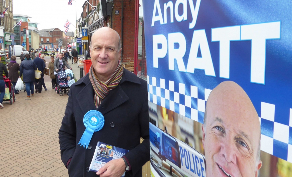 Andrew Platt, Conservative candidate for Police Commissioner