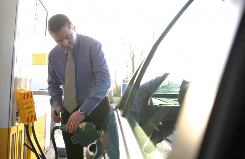 Conservatives keeping fuel duty down