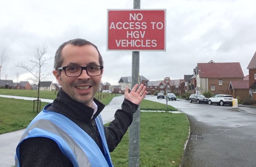 Buckshaw Village Residents Frustrated with HGVs