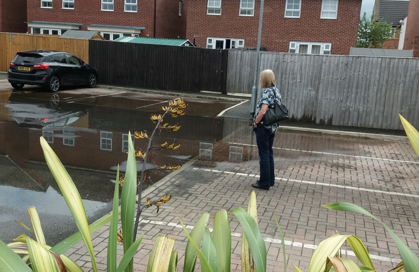 Christine at Astell Court car park