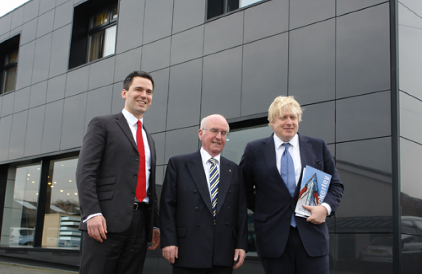 Rob Loughenbury Boris Johnson Shackerley Holdings