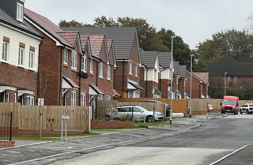 A housing development