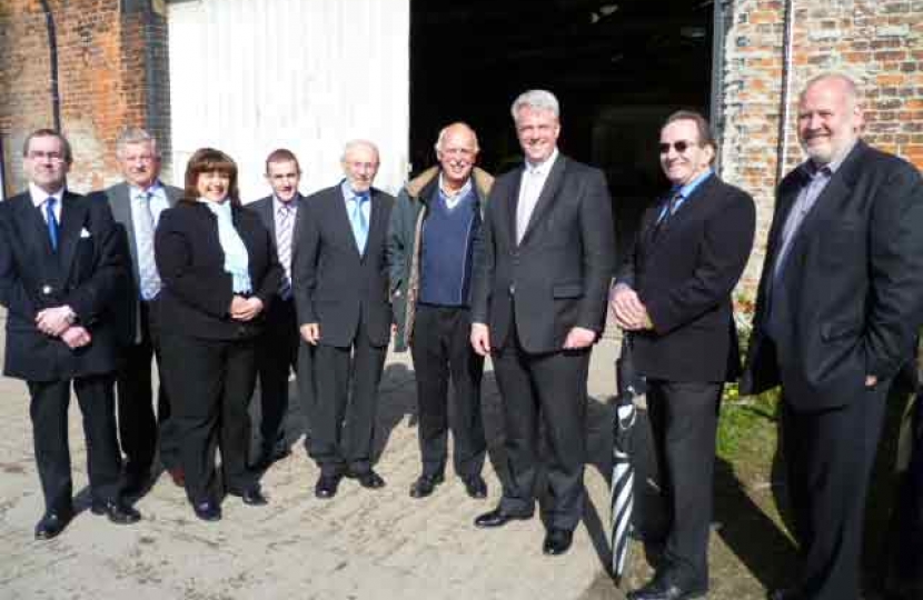 Andrew Lansley MP in Chorley 