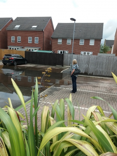 Christine at Astell Court car park