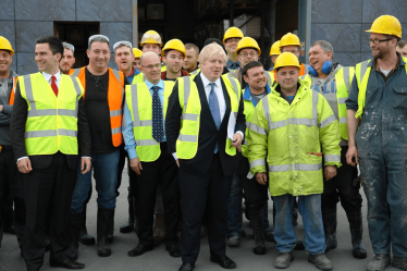 Boris Johnson Mayor of London Rob Loughenbury Shackerley Holdings Limited Euxton