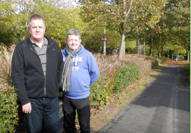 Chorley Councillors Alan Platt and Mark Perks